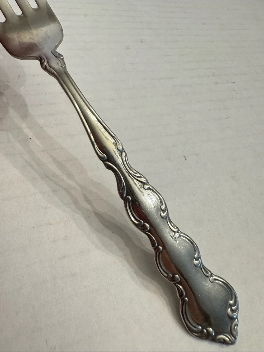 Oneida Deluxe Stainless Mozart 1 Dinner Fork 7 1/4